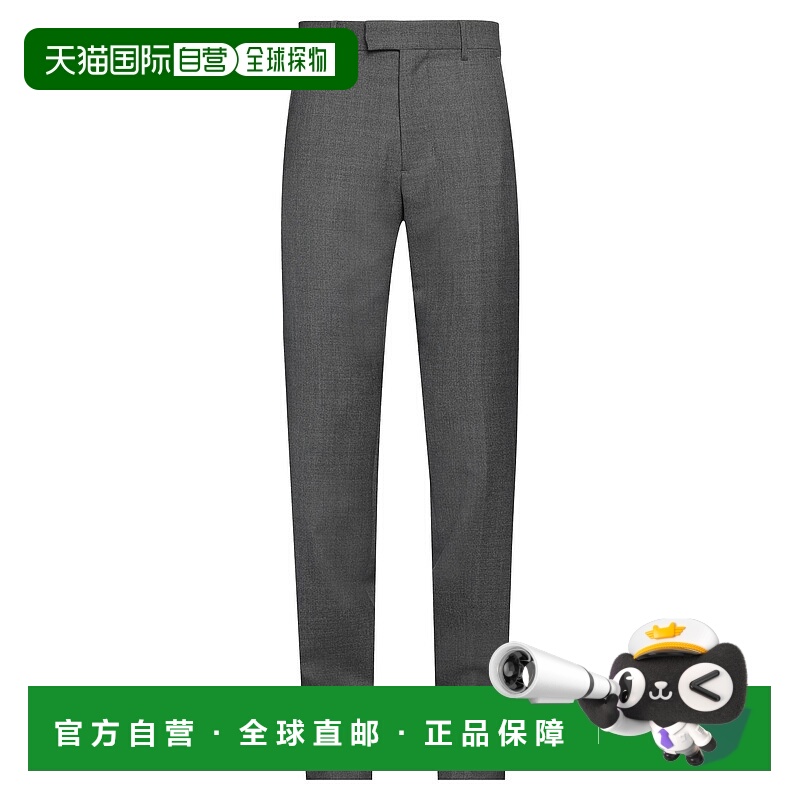 1h可退 香港直邮Ami Paris 男士 休闲长裤 grey灰色 舒适时尚