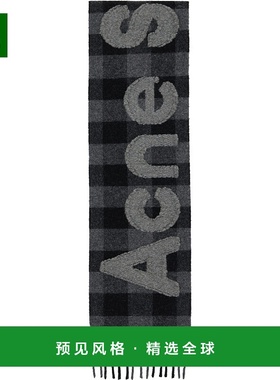 1h可退 香港直邮Acne Studios 艾克妮 男士 黑色 & 灰色 Check Lo