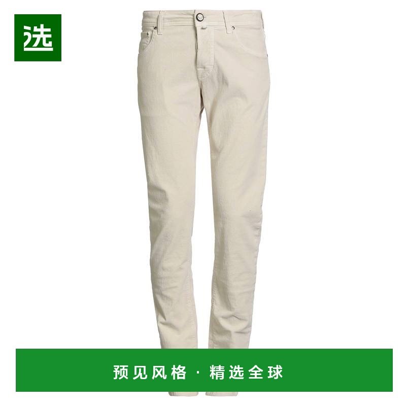 1h可退 香港直邮Jacob Cohen 男士 休闲长裤 beige米色 舒适时尚,男装,休闲裤,淘宝优惠券,粉丝福利购,淘宝优惠卷