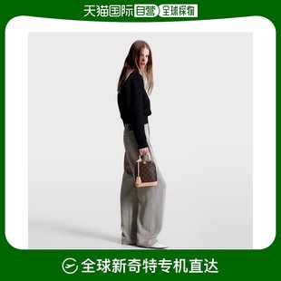 女士之字纹修身 欧洲直邮LOUIS 路易威登 VUITTON 高腰长裤