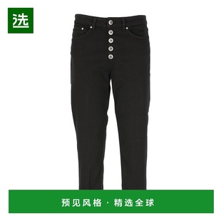 香港直邮Dondup DP268BBS0030DPTD 徽标九分牛仔裤