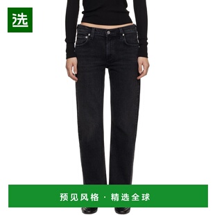 1h可退 香港直邮Citizens Of Humanity 女士 黑色 Anissa Straigh