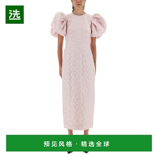 1h可退 香港直邮ROTATE BIRGER CHRISTENSEN 女士 提花中长连衣裙
