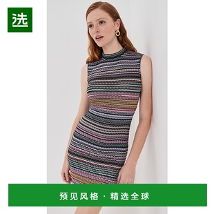 1h可退 香港直邮MISSONI 米索尼 女士 无袖短款连衣裙  舒适时尚
