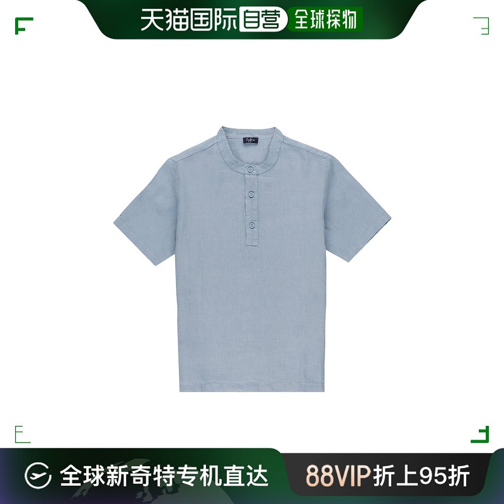 香港直邮Il Gufo系扣短袖Polo衫 P23PC076L6006429