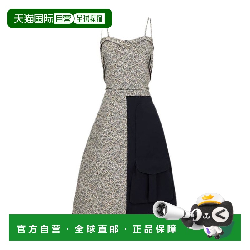 香港直邮Maison Margiela 拼接连衣裙 S51CU0265S54296