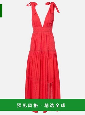 1h可退 香港直邮Poupette St Barth 女士 棉质连衣裙 red红色 舒