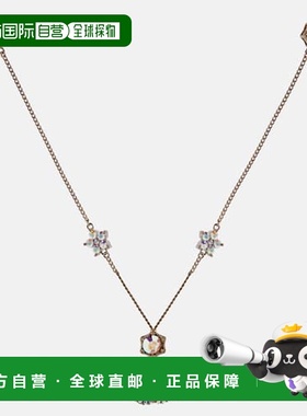 1h可退 香港直邮Gucci 古驰 女士 双G精饰项链 000919 metal金属
