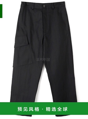 韩国直邮STUDIO NICHOLSON CRAIL SNM 煤炭色高腰直筒卡其裤裤子