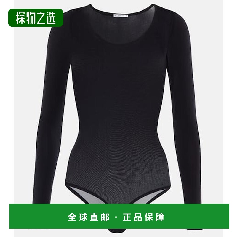 1h可退 香港直邮Wolford 女士 Buenos Aires 连体衣 black黑色 舒