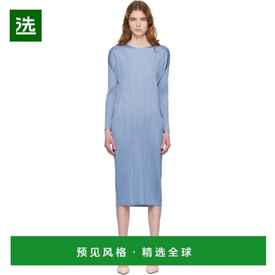 1h可退 香港直邮Pleats Please Issey Miyake 女士 蓝色 Monthly