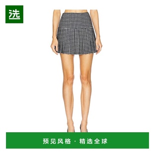 女士 1h可退 诺玛·卡玛丽 KAMALI 褶裥迷你半身裙 香港直邮NORMA