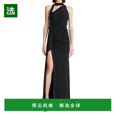 1h可退 【美国直邮】HALSTON 女士 连衣裙 修身时尚 优雅自然 舒