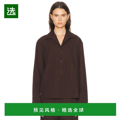 1h可退 香港直邮Entire Studios 女士 长袖衬衫式睡衣 ESSS26SR02