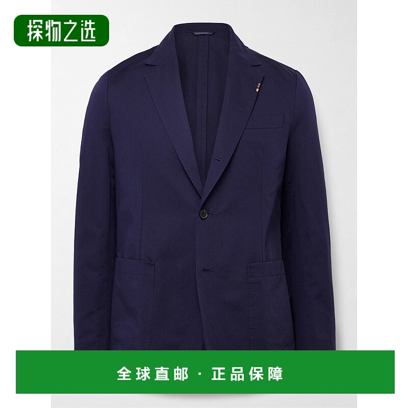 香港直邮Paul Smith 保罗·史密斯 男士 棉麻混纺西装外套 M1R215