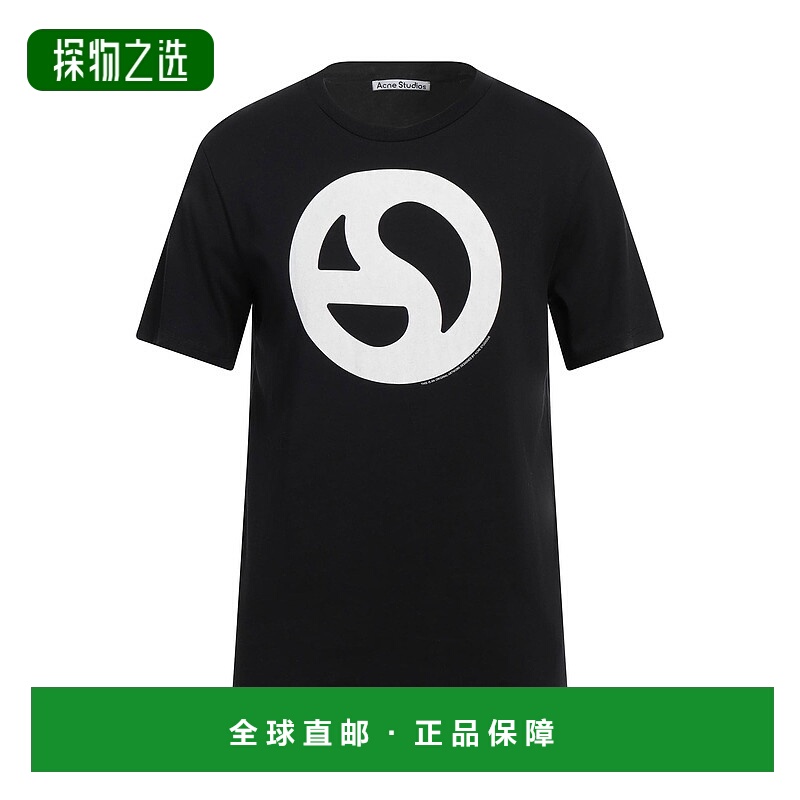 香港直邮Acne Studios 艾克妮 男士 T恤 black黑色 舒适时尚