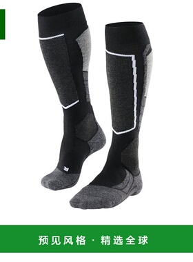 1h可退 香港直邮Falke 男士 F SK2 袜子 16522 black黑色 舒适时