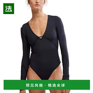 1h可退 【美国直邮】Free People Victoria Plunge 连体衣 女士内