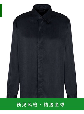 1h可退 香港直邮Emporio Armani 安普里奥·阿玛尼 男士 黑色羊毛