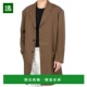 深棕色 韩国直邮AURALEE 华达呢大衣 A23SC01MG 轻质羊毛 MAX