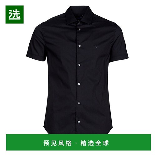 欧洲直邮Emporio Armani  8N1C91 男士服装短袖衬衫 8N1C91-1NI9Z