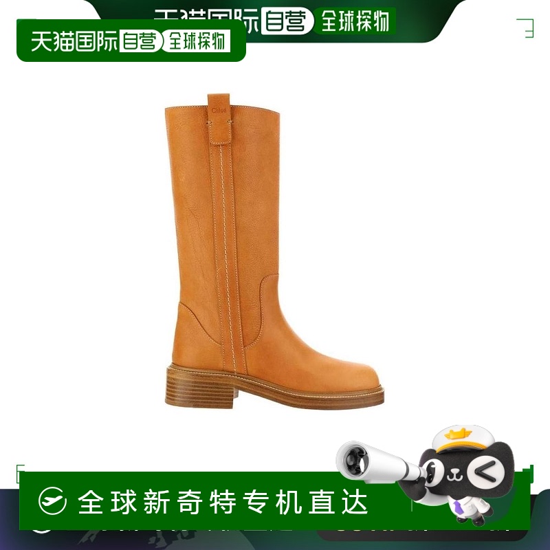 香港直邮Chloe 圆头靴子 C21W52079