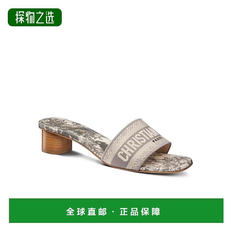 欧洲直邮Dior/迪奥 女士Dway高跟穆勒鞋