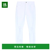 white白色 1h可退 舒适时 女士 紧身牛仔裤 香港直邮Frame Denim