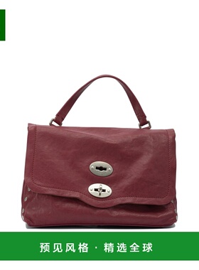 1h可退 香港直邮Zanellato 女士 红色牛皮手袋 POSTINATABACCOS06