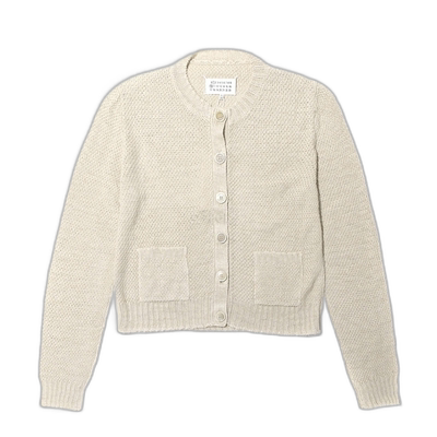 韩国直邮MAISON MARGIELA 2023春夏系列 Hemp Basket Weave 开襟