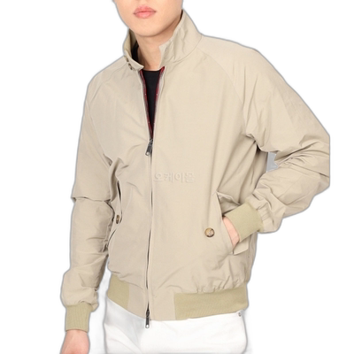 韩国直邮Baracuta男款夹克外套卡其色立领休闲BRCPS0001BCNY1 818