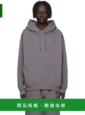 1h可退 香港直邮Y-3 男士 灰色印花连帽衫 JZ0650 colorful花色