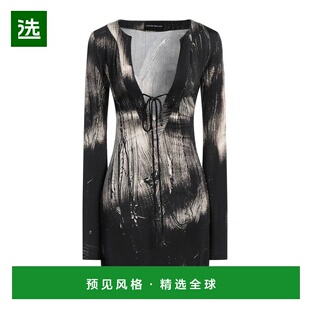 1h可退 香港直邮Louisa Ballou 女士 短款连衣裙 black黑色 舒适