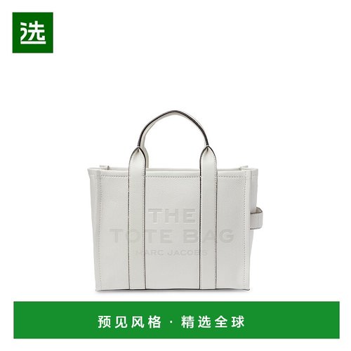 香港直邮Marc Jacobs 徽标印花皮革托特包 H004L01PF21