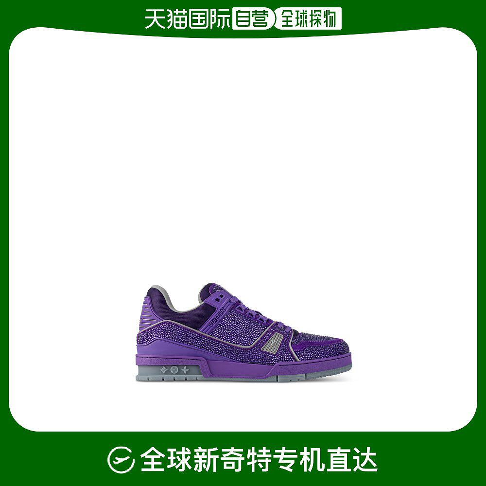 欧洲直邮louis vuitton(路易威登)男士lv trainer 运动鞋水晶鞋