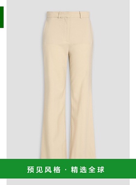 香港直邮JOSEPH 约瑟夫 女士 Morissey 羊毛混纺斜纹布直筒裤 JP0