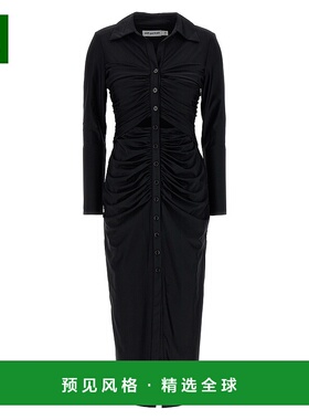 1h可退 香港直邮Self-Portrait 女士 'Black Midi'... 剪口毛线衫