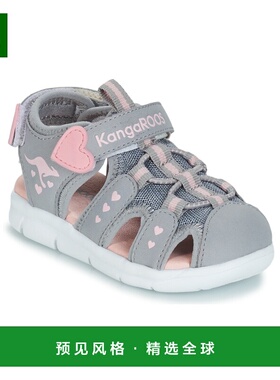 欧洲直邮Kangaroos  K-MINI 女童鞋运动凉鞋 02035-2109=2035-204