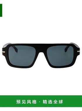 1h可退 香港直邮HUGO 雨果 男士 黑色醋纤太阳眼镜 BOSS1595S807A