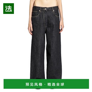 香港直邮STUDIO NICHOLSON 女士牛仔裤 NEIVESNW1630BLACK阔腿裤