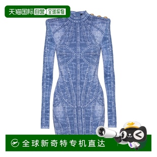 流行百搭高 1h可退 欧洲直邮balmain 女士 连衣裙高档减龄显瘦时尚
