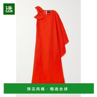 1h可退 香港直邮MARCHESA NOTTE 女士 蝴蝶结垂坠绉纱礼服 N56K30