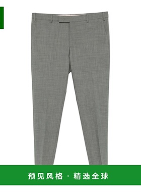 香港直邮PT01 男士休闲裤 MA27AFX0Z00FWD0240 SS2025 灰色 腰带