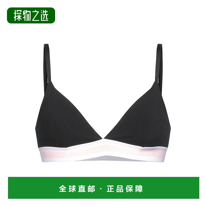 香港直邮Dsquared2 二次方 女士 文胸 black黑色 舒适时尚