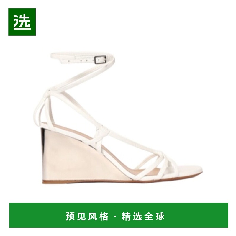 香港直邮Chloe 露趾坡跟凉鞋 79I-A5U003