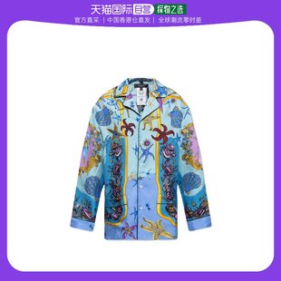 香港直邮Versace 10053761A04438 徽标睡衣