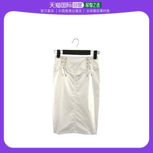 香港直邮Moschino WGC4900S2621A00 徽标半身裙