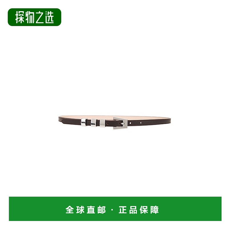 1h可退 香港直邮BY FAR 女士 棕色 Vic 腰带 MWTST003CL013BR02
