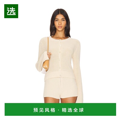 1h可退 香港直邮AYA MUSE 女士 Lysi 针织开衫 AMPF2420 beige米