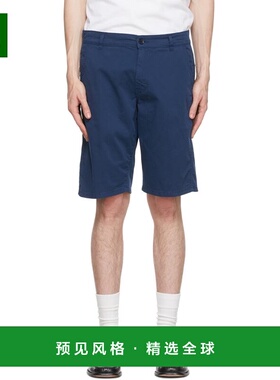 1h可退 香港直邮Aspesi 男士 蓝色棉质短裤 S2ACQ17G399 blue蓝色